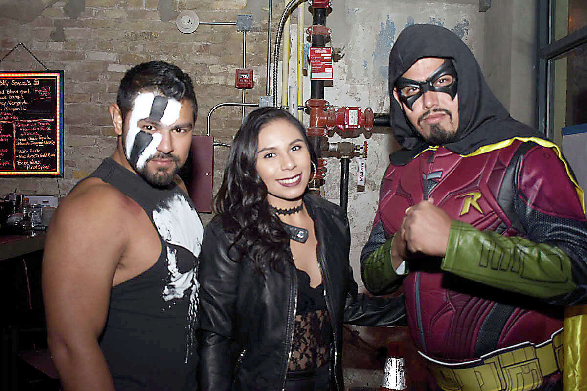 Locals came out in their Halloween costumes as a costumed pub crawl invaded the streets of downtown Laredo.