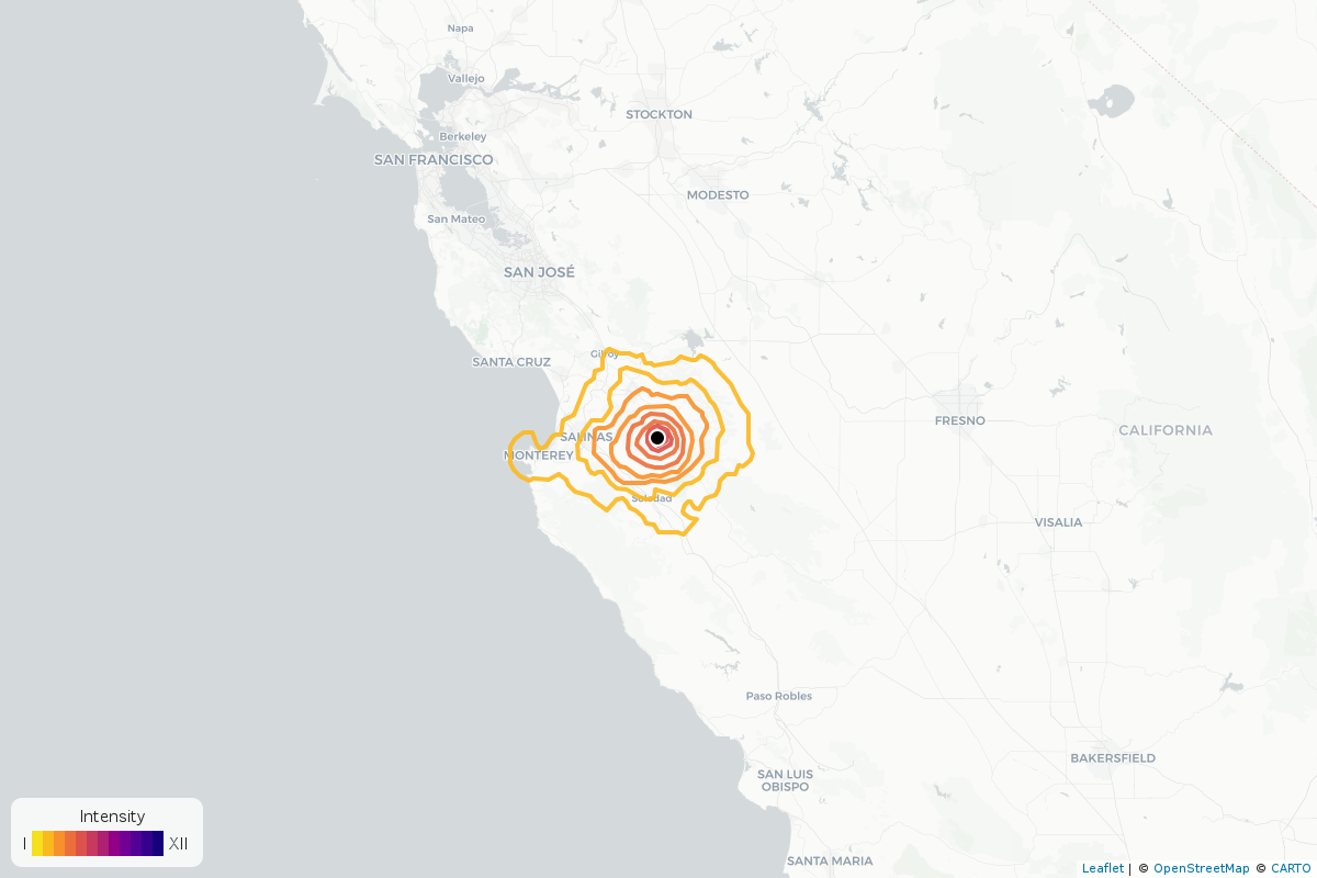 Magnitude 4 0 Earthquake Strikes Hollister