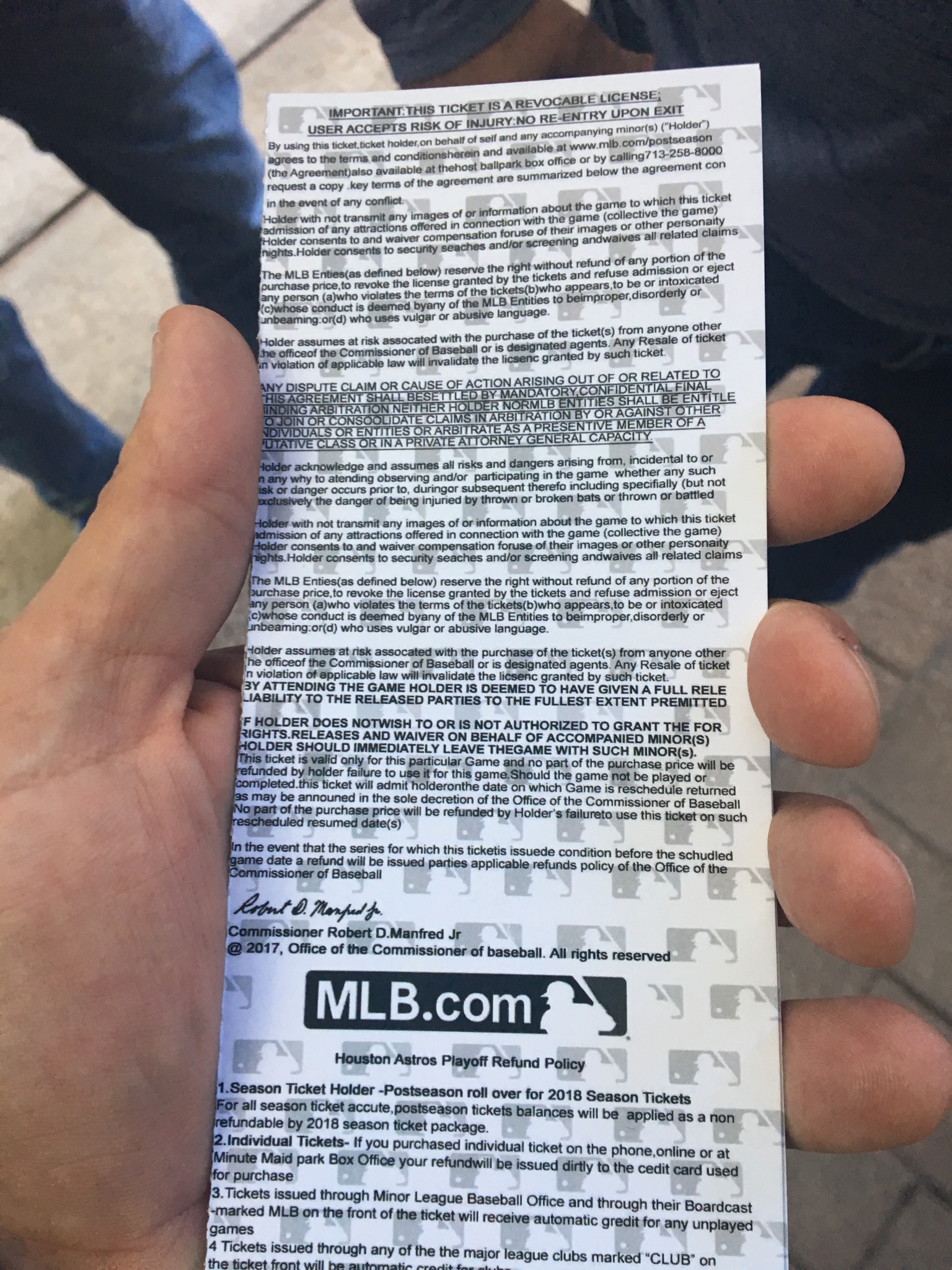 GAME SCHEMES: Astros fans need to be on the look out for counterfeit  tickets, merchandise as Houston hosts ALCS games