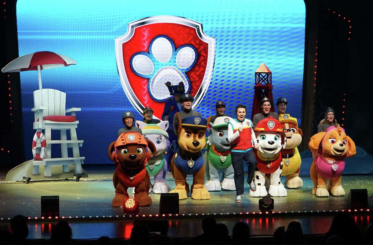 “PAW Patrol Live! Race to the Rescue” will be onstage at Toyota Oakdale Theatre in Wallingford, Nov. 2 and 3, and at Stamford’s Palace Theatre, Nov. 9 and 10.