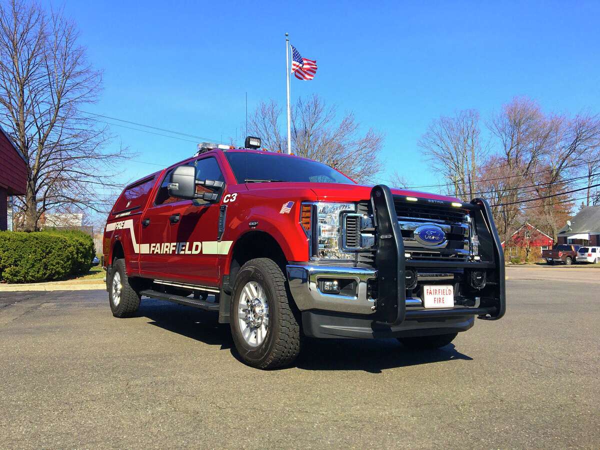A tractor-trailer truck leaked about 50 gallons of diesel fuel at the I-95 service area on Tuesday, Oct. 29, 2019.