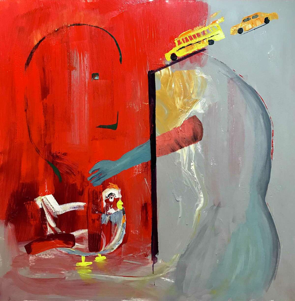 The HeART & Mind exhibit at the Silvermine Arts Center runs through Jan. 20.