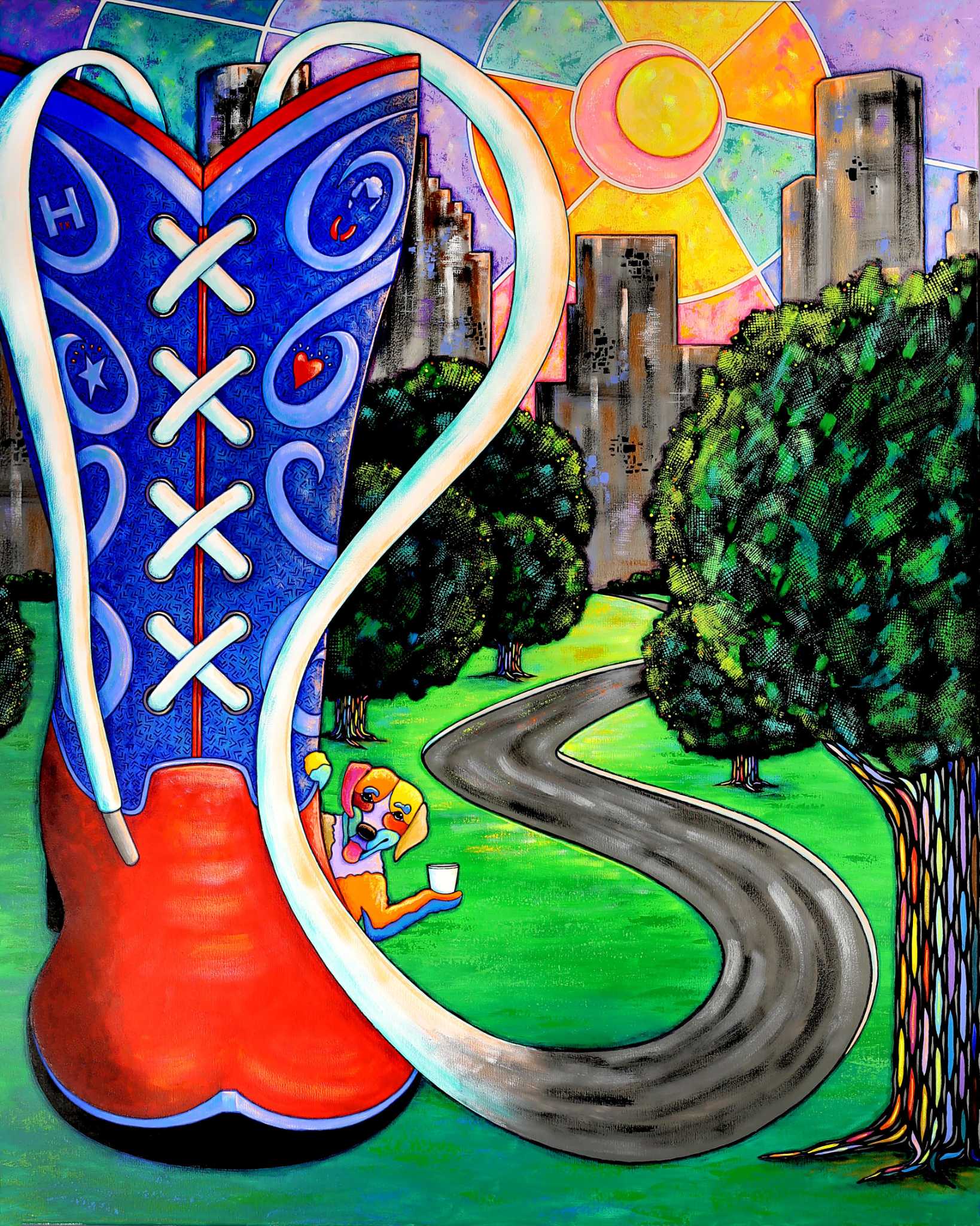 Local artist, longtime runner April Murphy designs poster for 2020