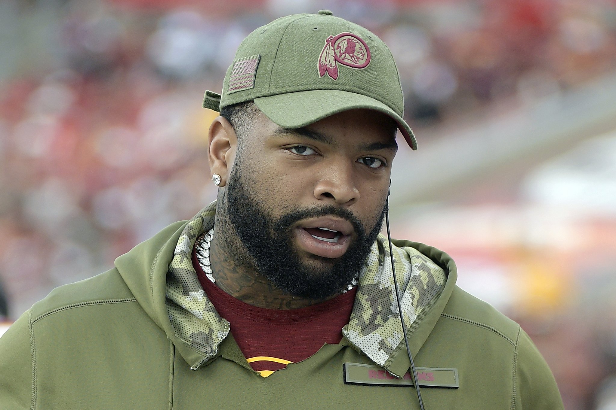 trent williams sf hat