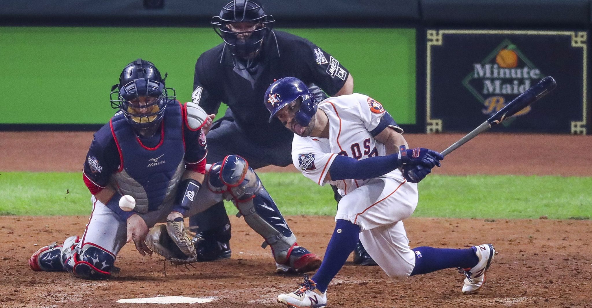 Nationals' Anthony Rendon strikes EARLY with 2-run double in 1st inning of World  Series Game 2 