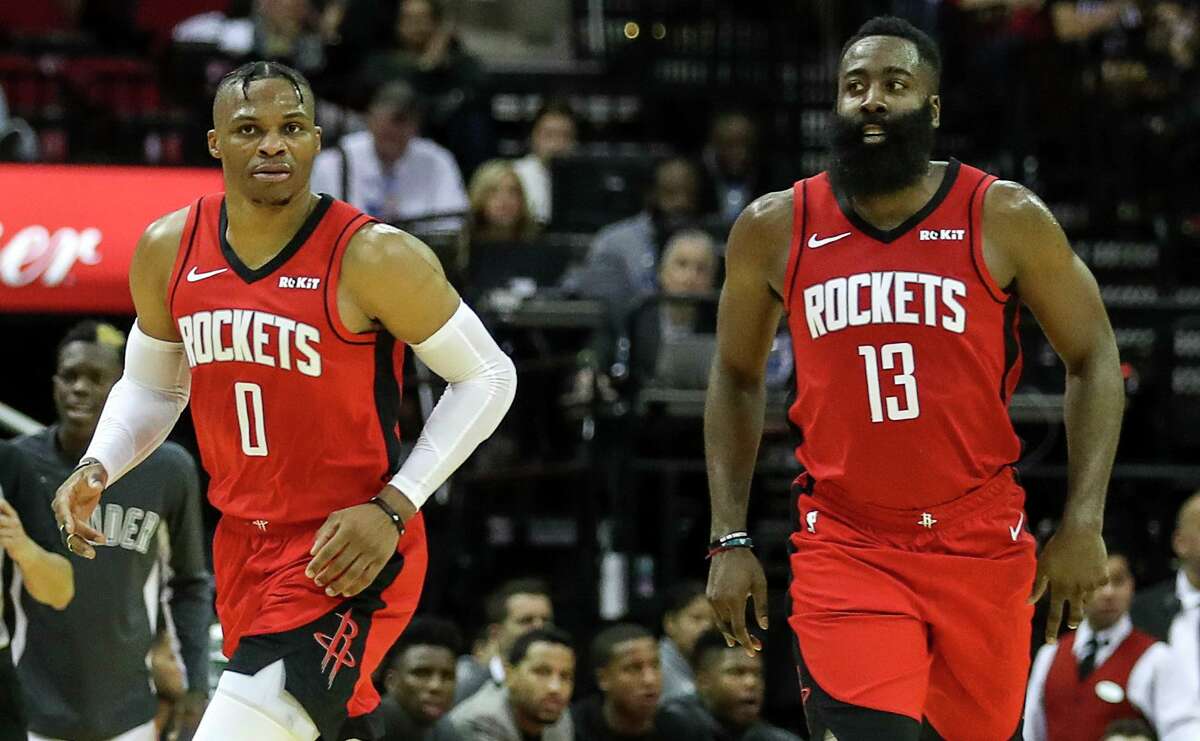 Rockets general manager Daryl Morey says that Russell Westbrook and James Harden will take advantages of their skills better as the team moves to a smaller lineup.
