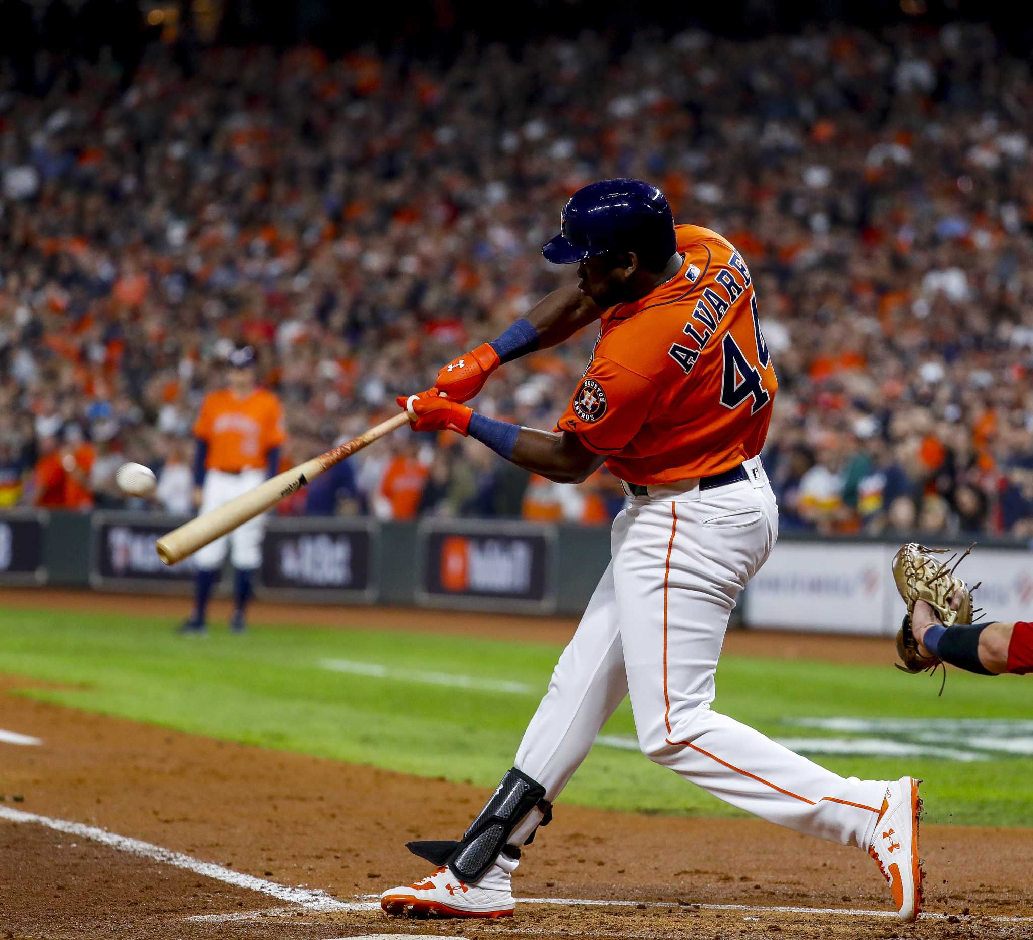 Yordan Alvarez changes Astros' mood, fate with one swing in Game 1