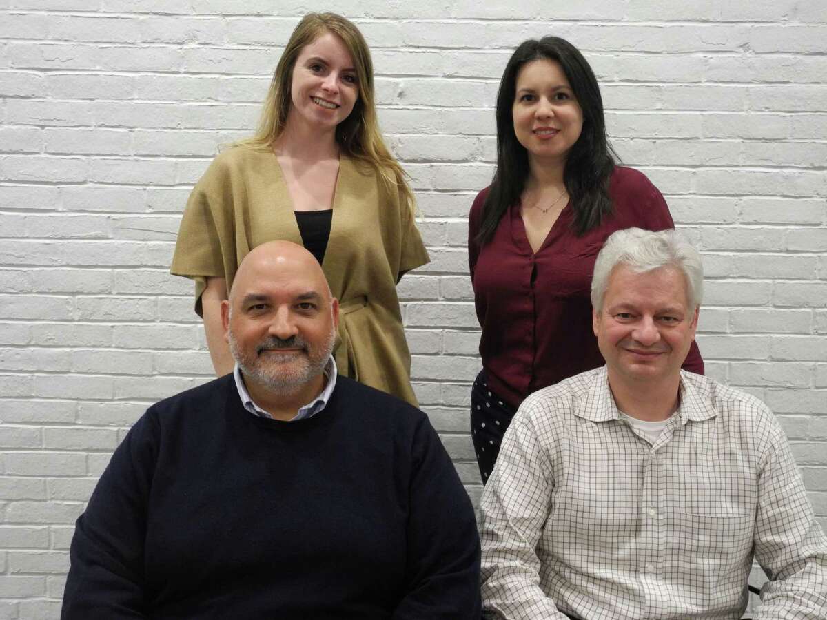 Running for Planning and Zoning Commission are, in front, from left, Republicans Rick Tomasetti and Matt Murphy. Standing are Republican Jill Warren, left, and Melissa-Jean Rotini, unaffiliated.