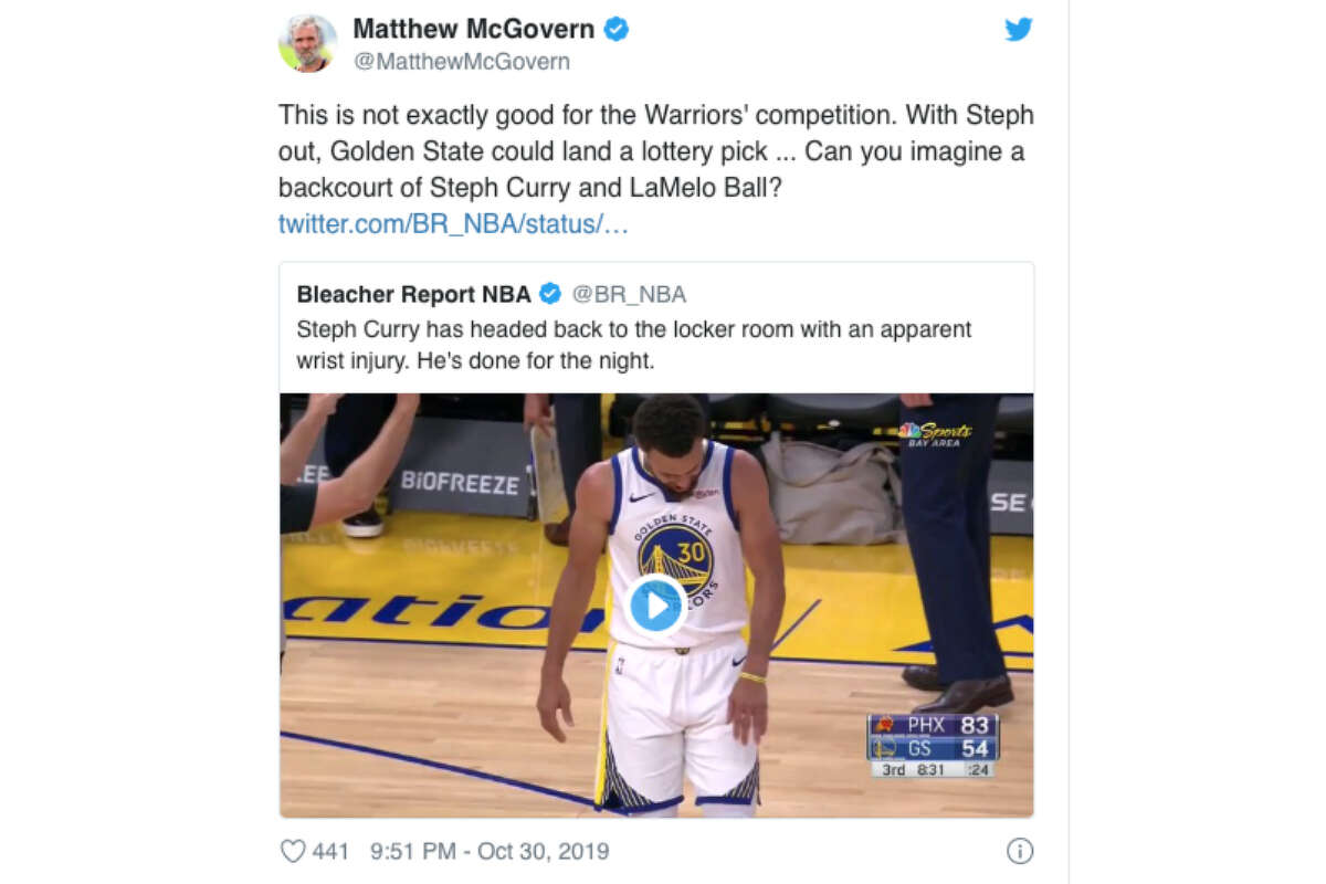 Curse of Oracle? Twitter reacts to Steph Curry's injury
