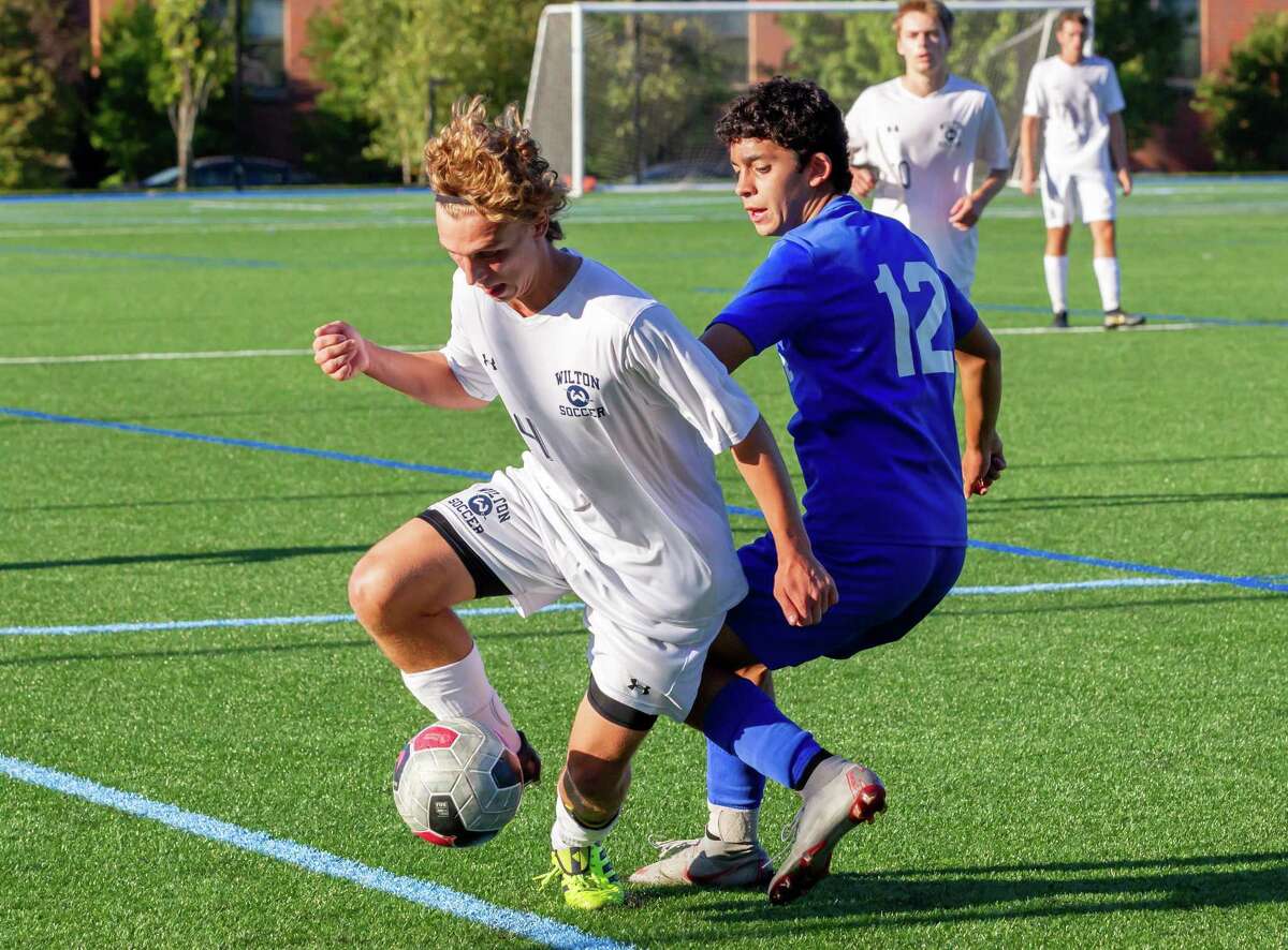 Michael Zizzadoro and the Wilton boys soccer team play an FCIAC quarterfinal game today at Greenwich.