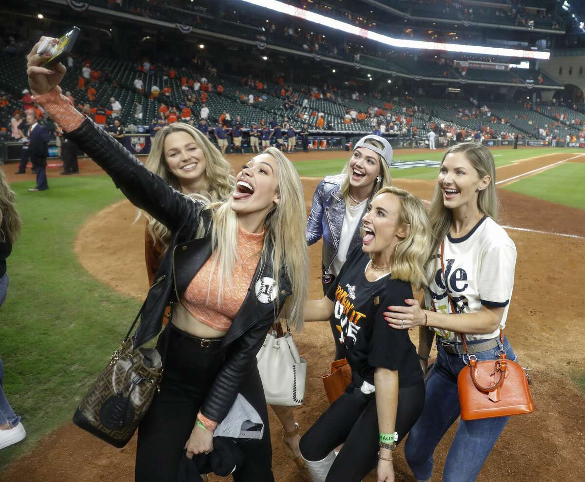 Look: Gerrit Cole's hot wife Amy shines at Astros playoff game - The Sports  Daily