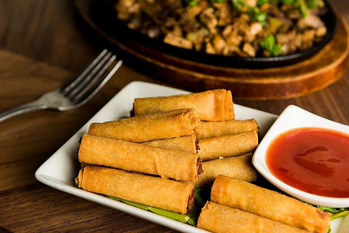 The Shanghai lumpia is completely vegan at Filipino takeout spot Nick's on Mission.