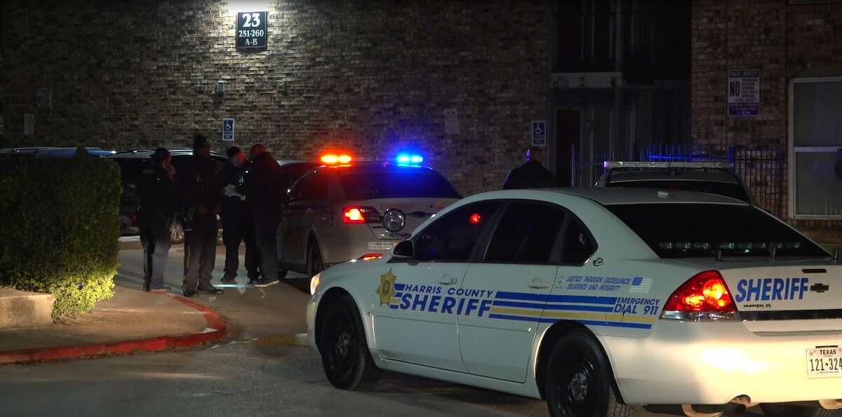 A man was shot multiple times at the Haverstock Hills apartment complex in northeast Harris County during a Halloween party, officials said.