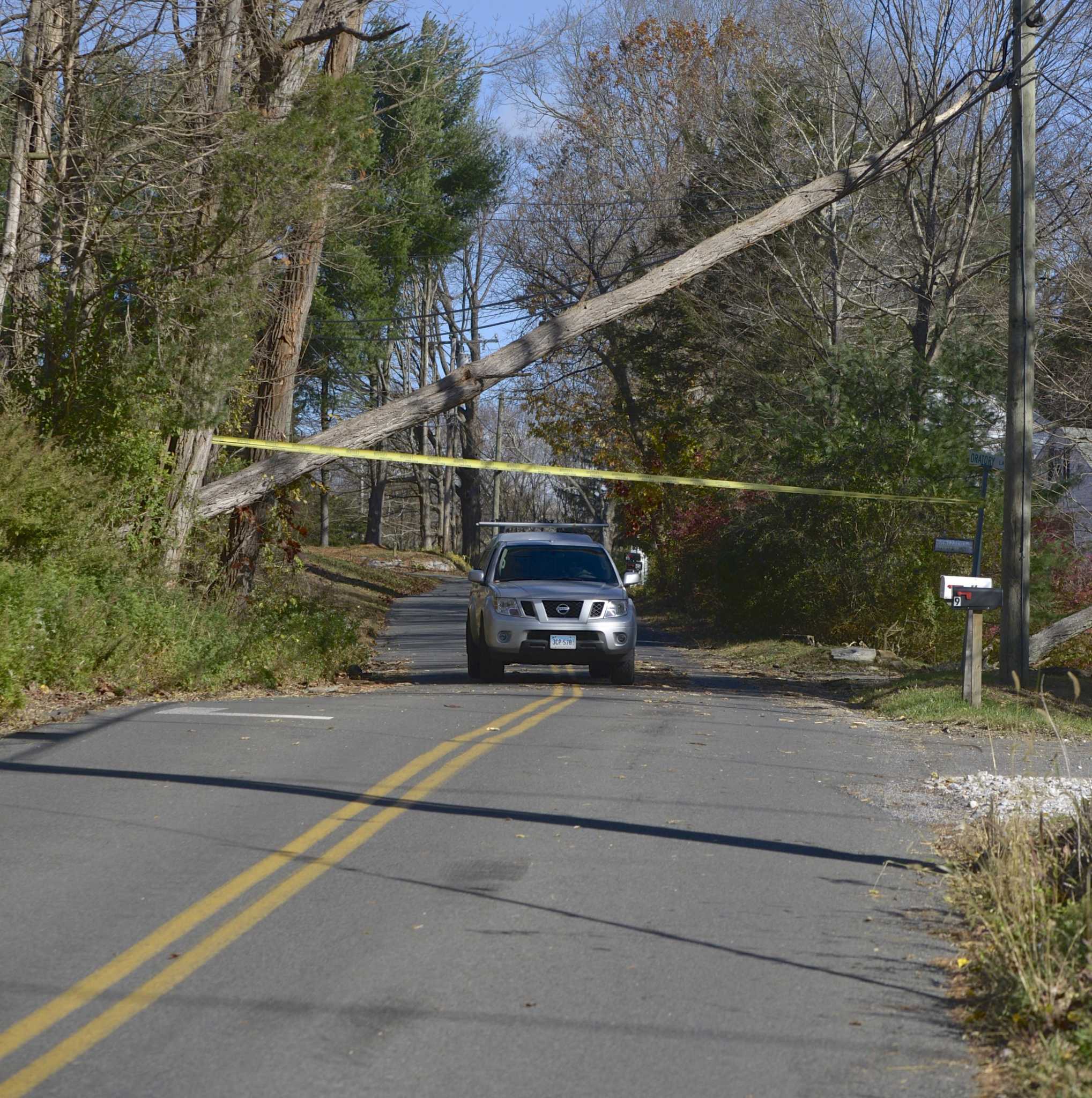 Strong winds, downed trees leave thousands without power