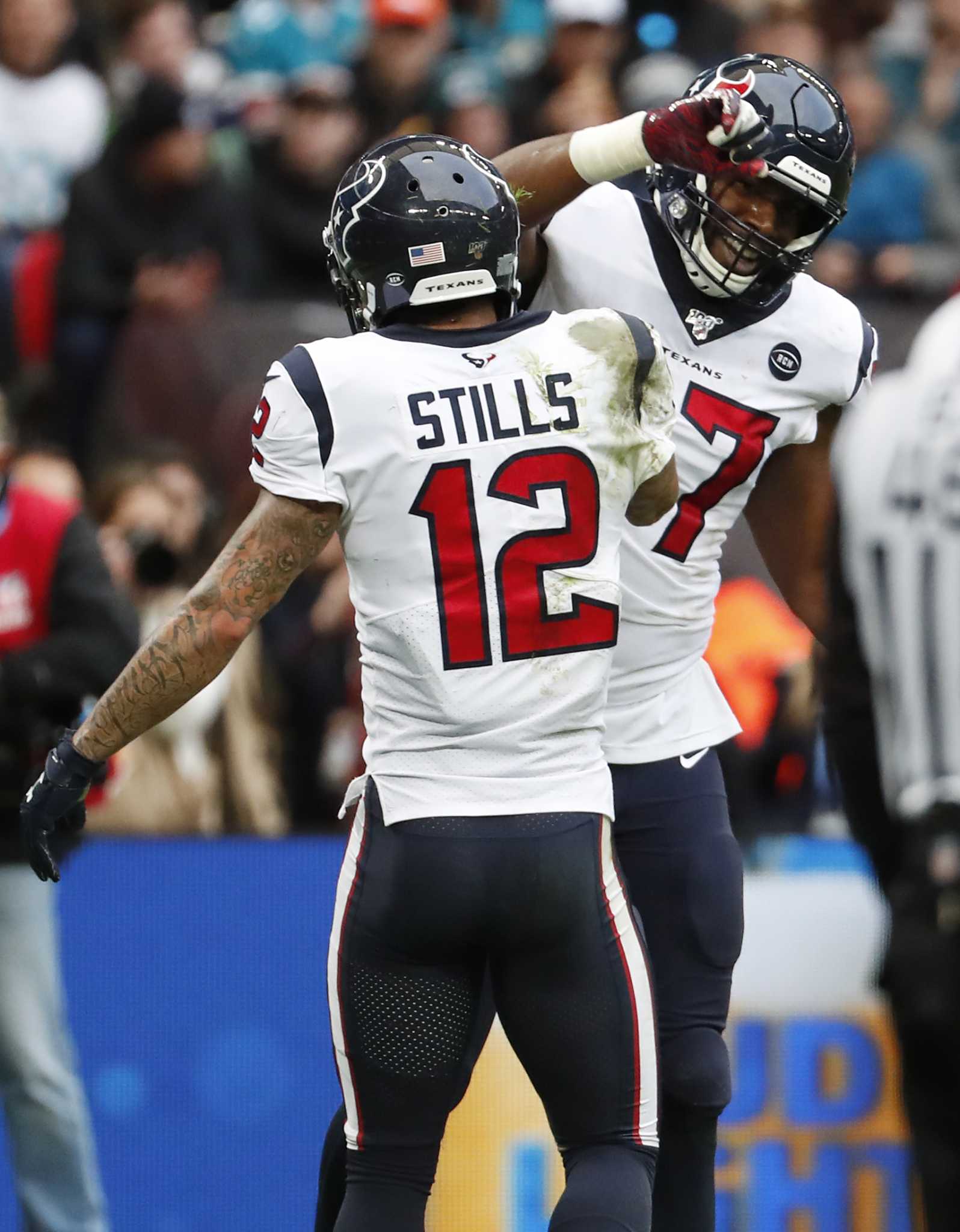 London mauling: Texans romp past Jaguars