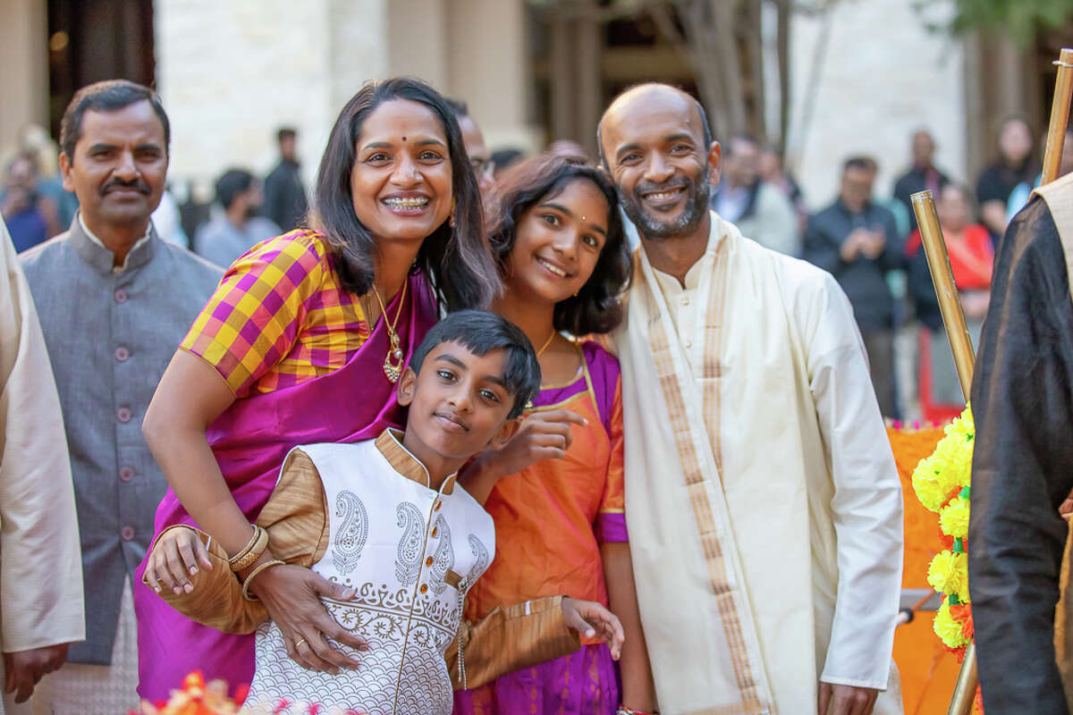 San Antonians made their way to celebrate Diwali on Saturday, November 2, 2019 at the Hemisfair downtown.