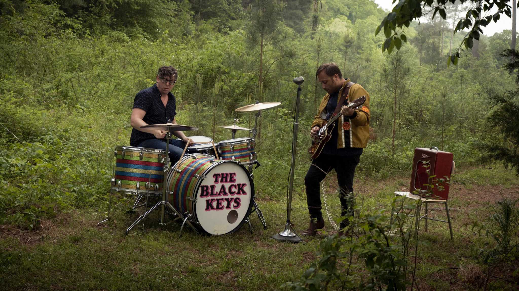 We're The Black Keys, a rock band from Akron, Ohio. We just