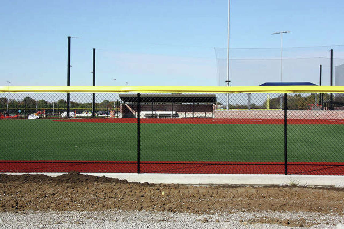 The majority of the work at the four 12 and under baseball/softball diamonds has been done at Plummer Family Park.