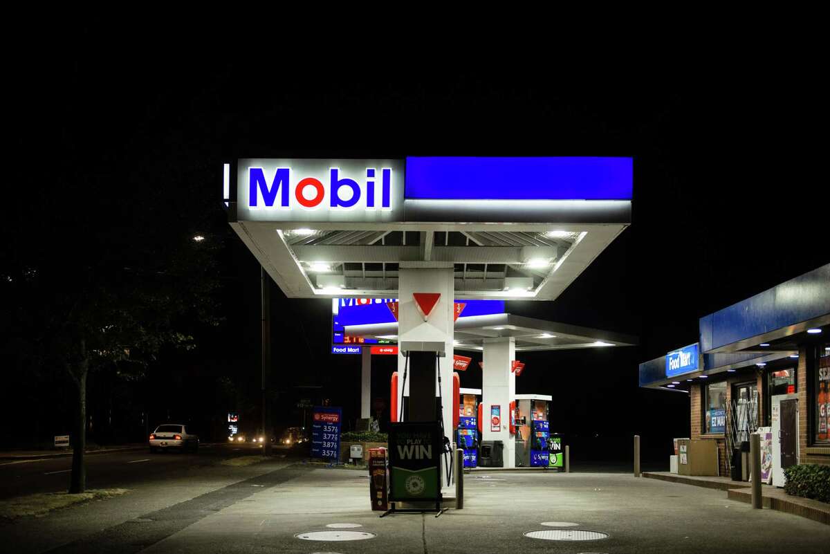 mobil gas station