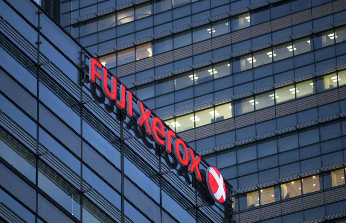 The Fuji Xerox headquarters in Tokyo in January 2018.