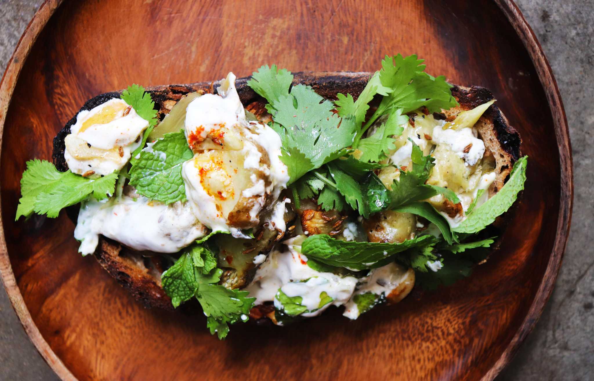 Simple smoked eggplant both versatile and delicious