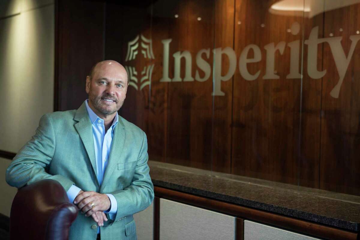Paul Sarvadi, chairman and CEO of Insperity, poses for a portrait in the company's offices in Kingwood.