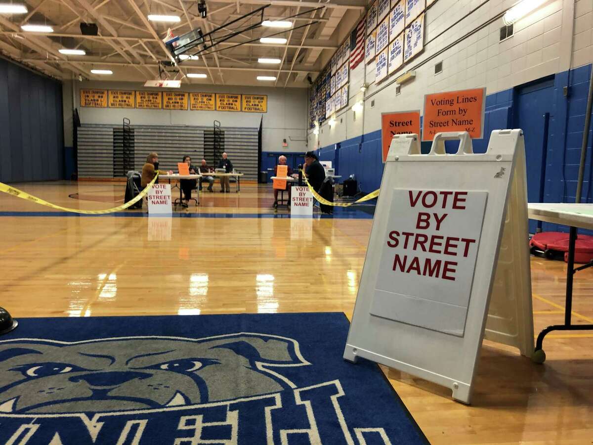 Bunnell High School’s polling place Nov. 5, 2019.