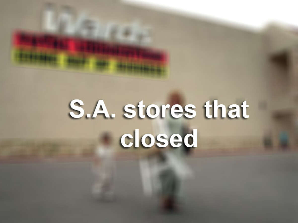 San Antonio stores that closed.