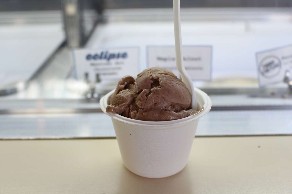 Humphry Slocombe's Mexican Hot Chocolate vegan ice cream is made with a base from Berkeley startup Eclipse Foods.