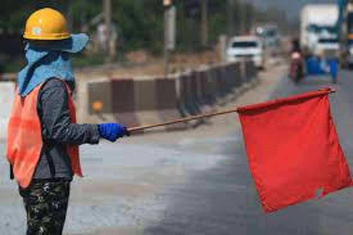 Use of cell phones for flag people on duty should be off limits when they are supposed to be directing traffic, writes one letter writer this week.