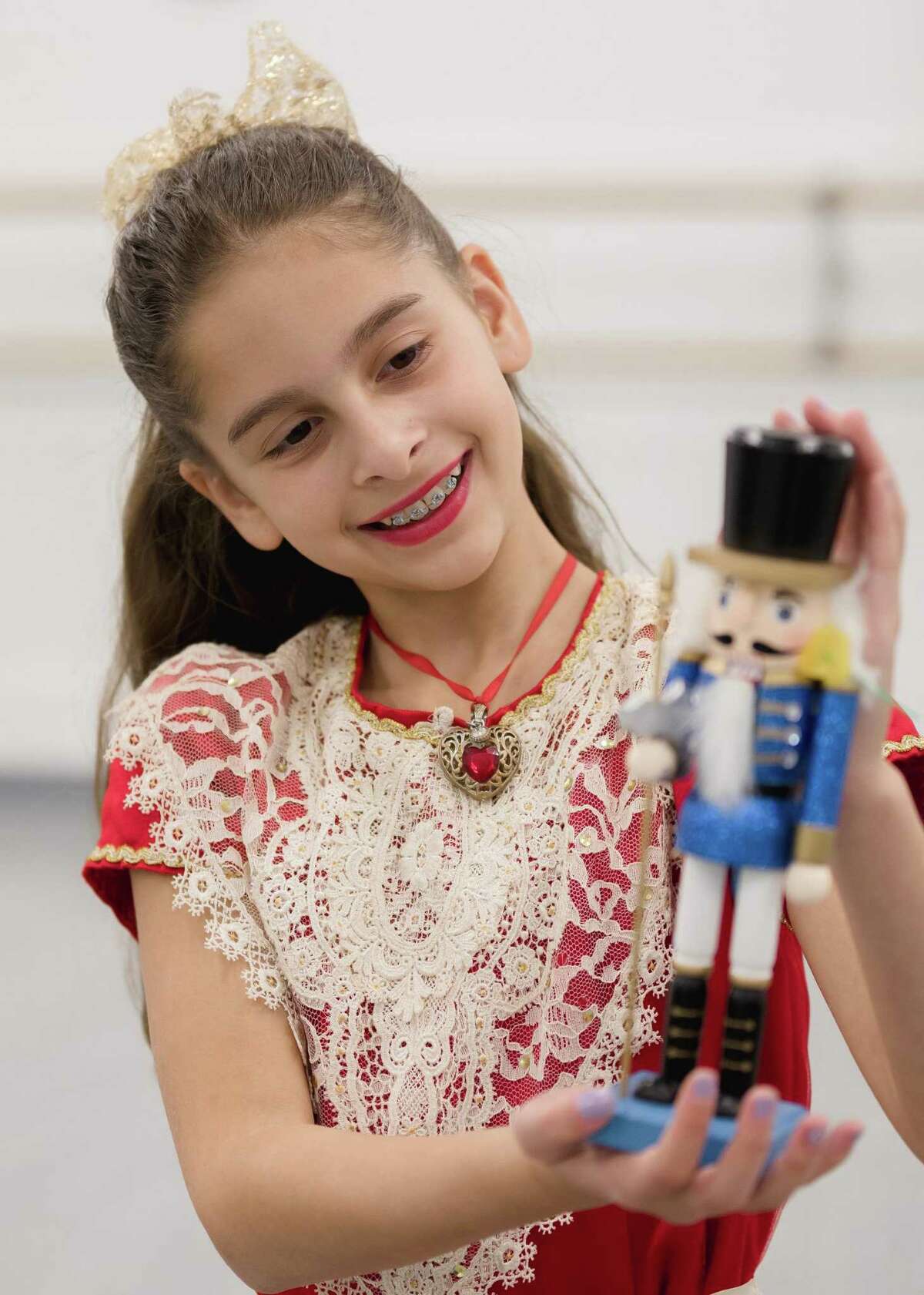 Juliana Grich will be dancing the role of Clara in The Academy of New England Ballet Company's Nutcracker in December at the Klein Theatre in Bridgeport.