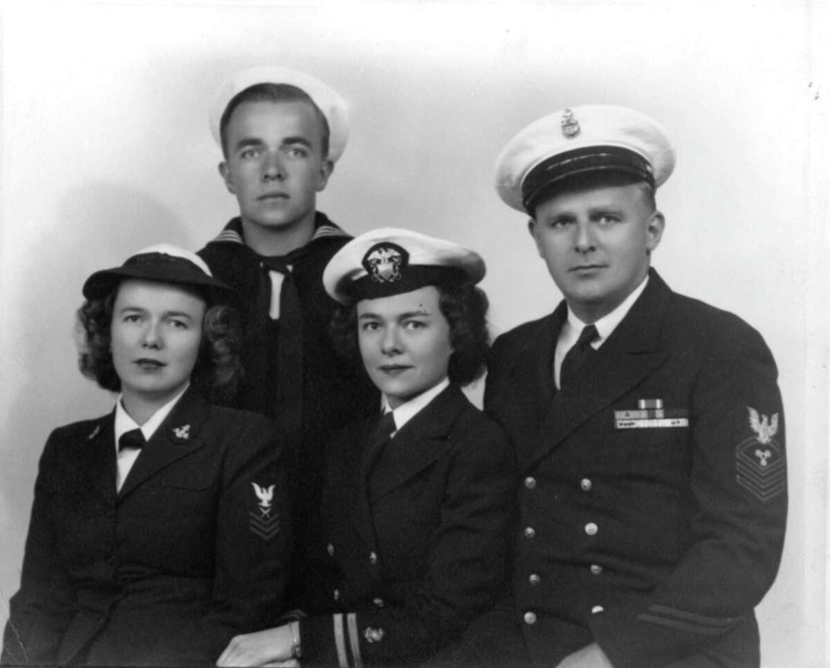 Members of the Skoog family who served in World War II.