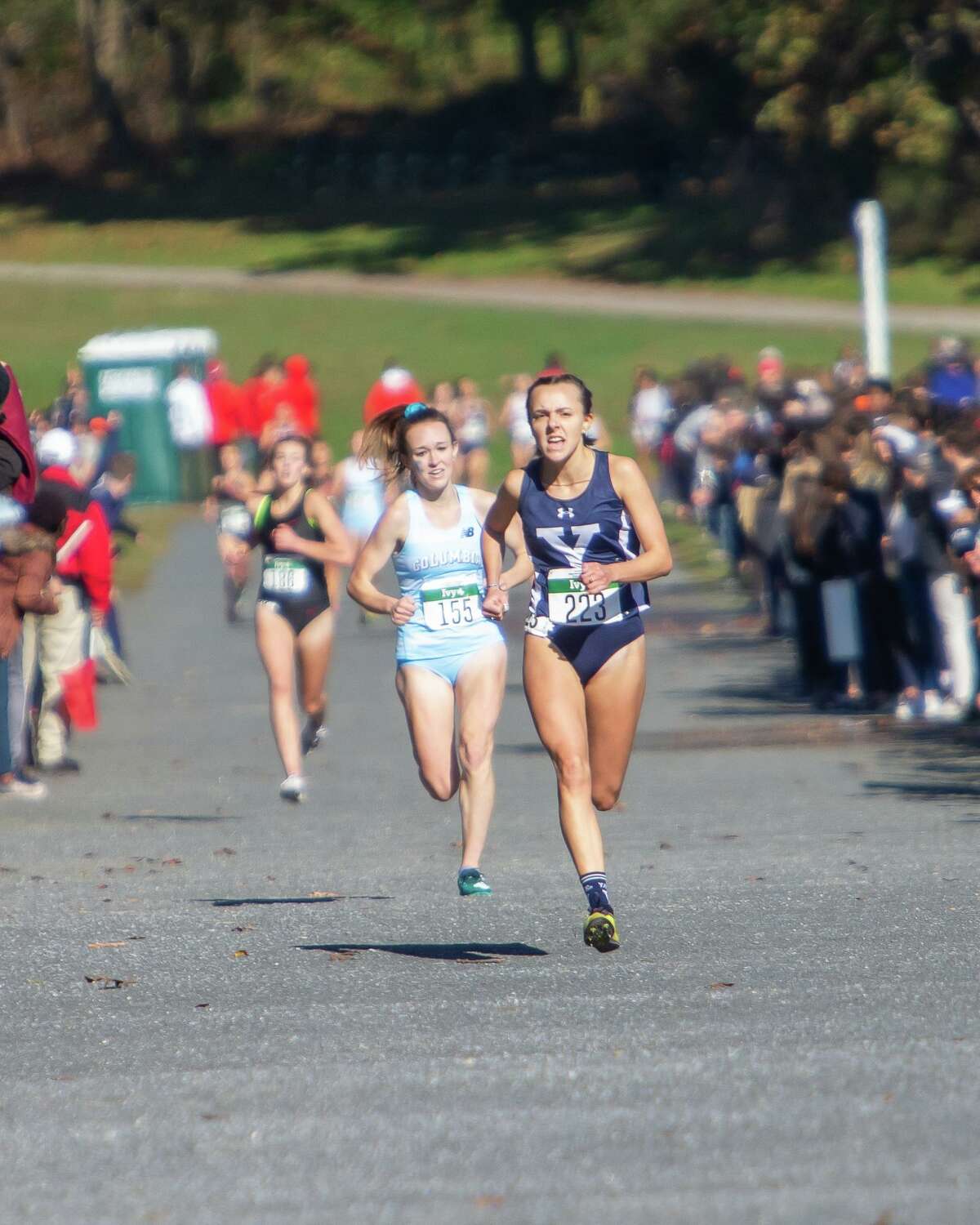 Yale runner Kayley DeLay won the Ivy League women’s cross country individual title.