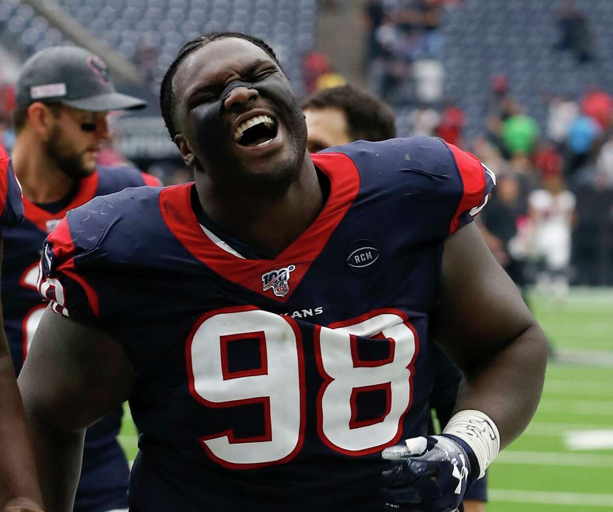 In 61 games with the Texans, D.J. Reader amassed 154 tackles and 6½ sacks.