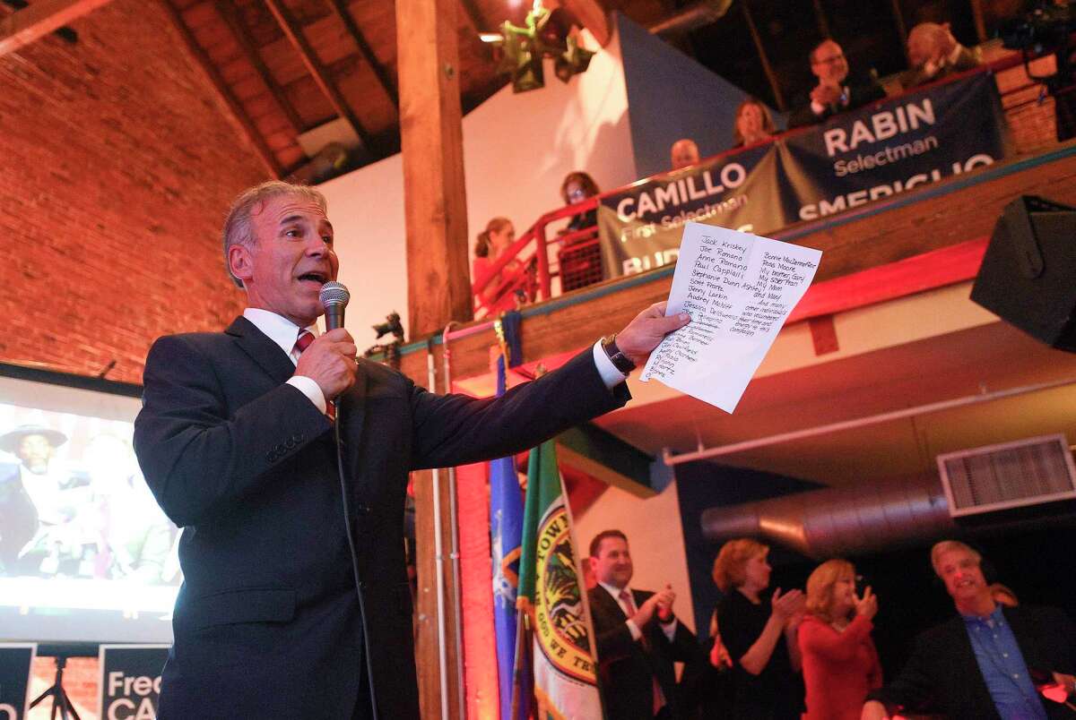 Fred Camillo wins First Selectman race in Greenwich