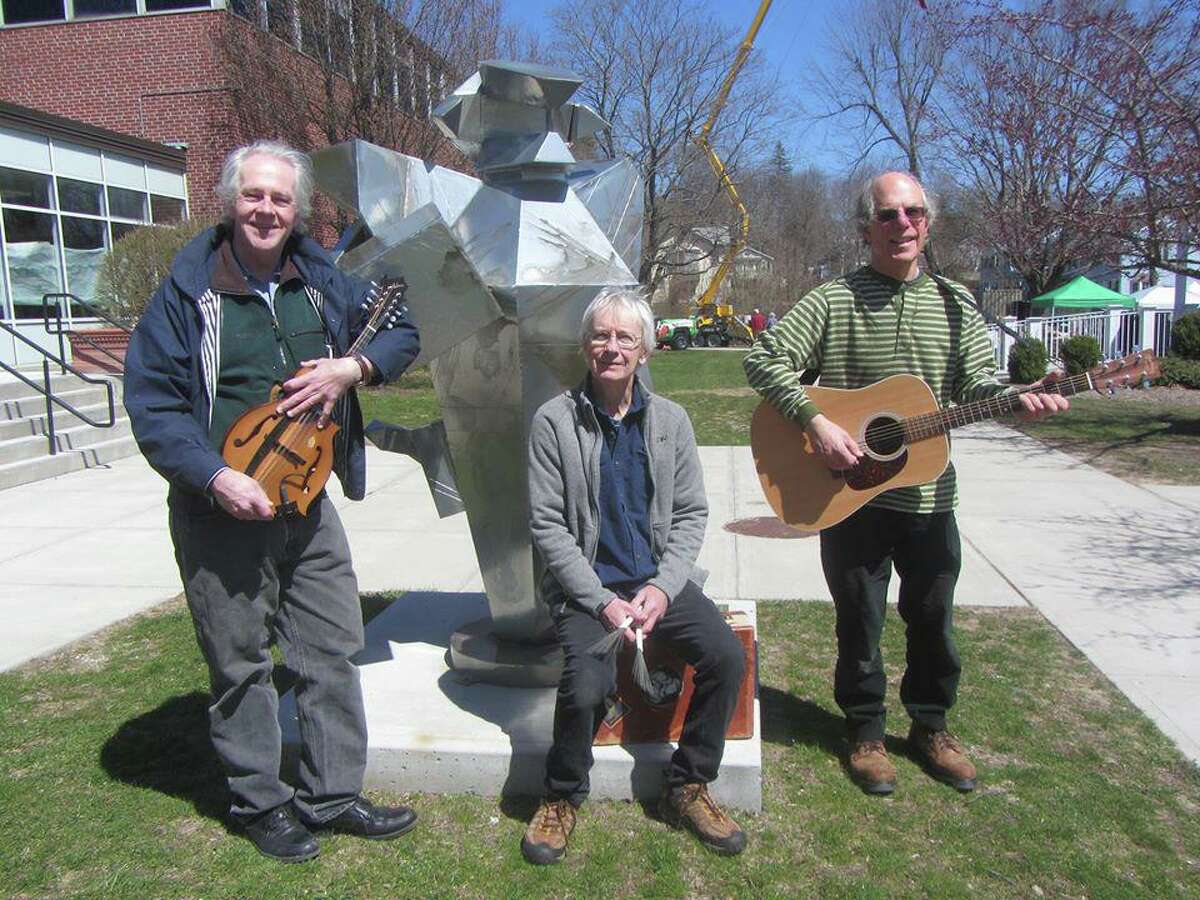 Trio WMD — Will, Mat and Dan — will perform at Ridgefield Library.