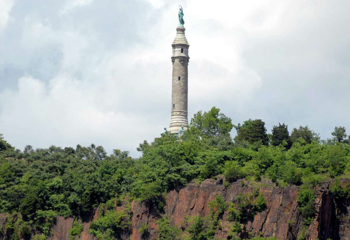 Photography by PETER HVIZDAK ph2104 #2279 New Haven, Connecticut- June 8, 2010: The Soldiers and Sailors Monument on East Rock Park.