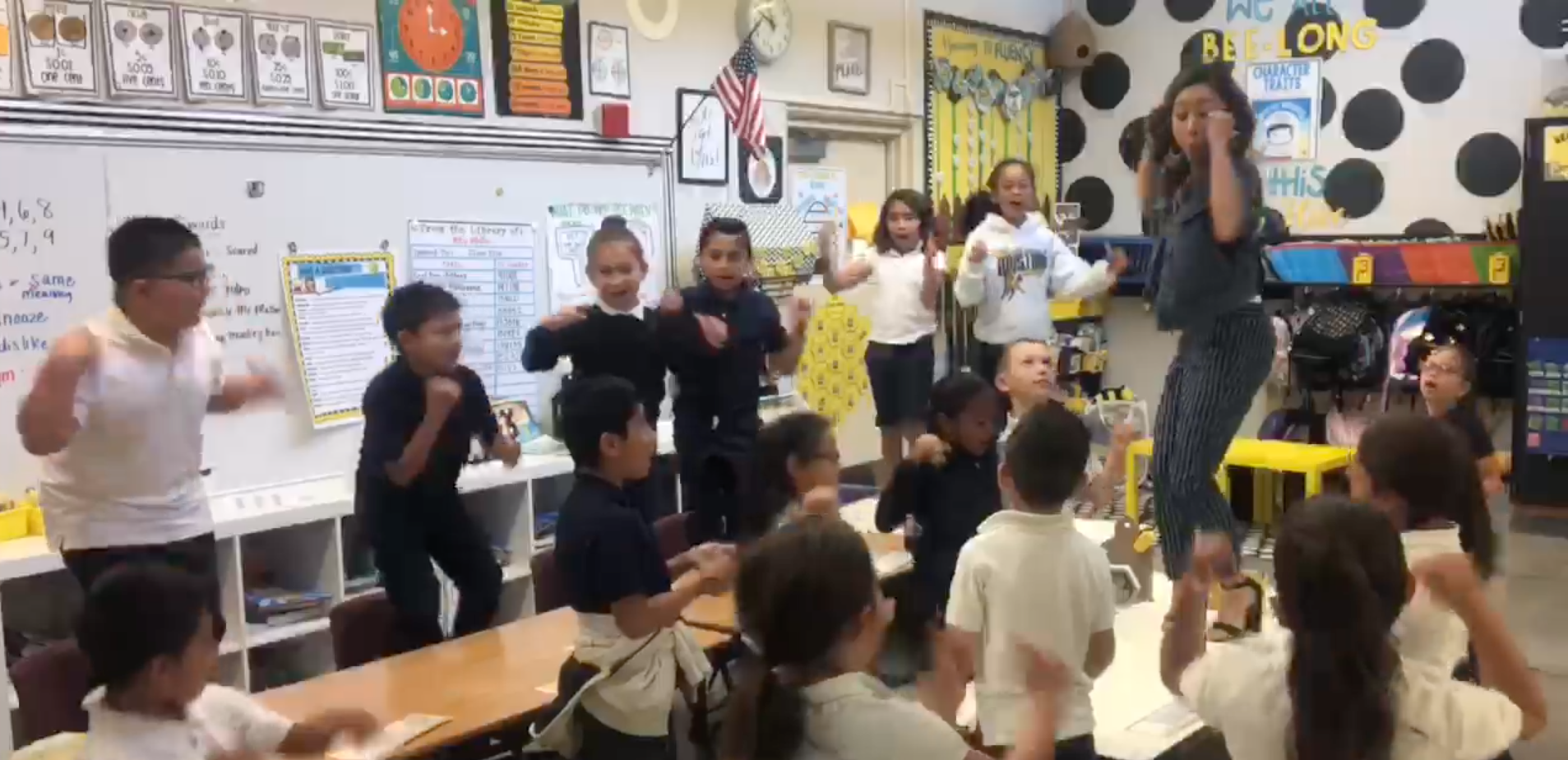 Bay Area teacher covers Lizzo in viral classroom singalong - SF Gate