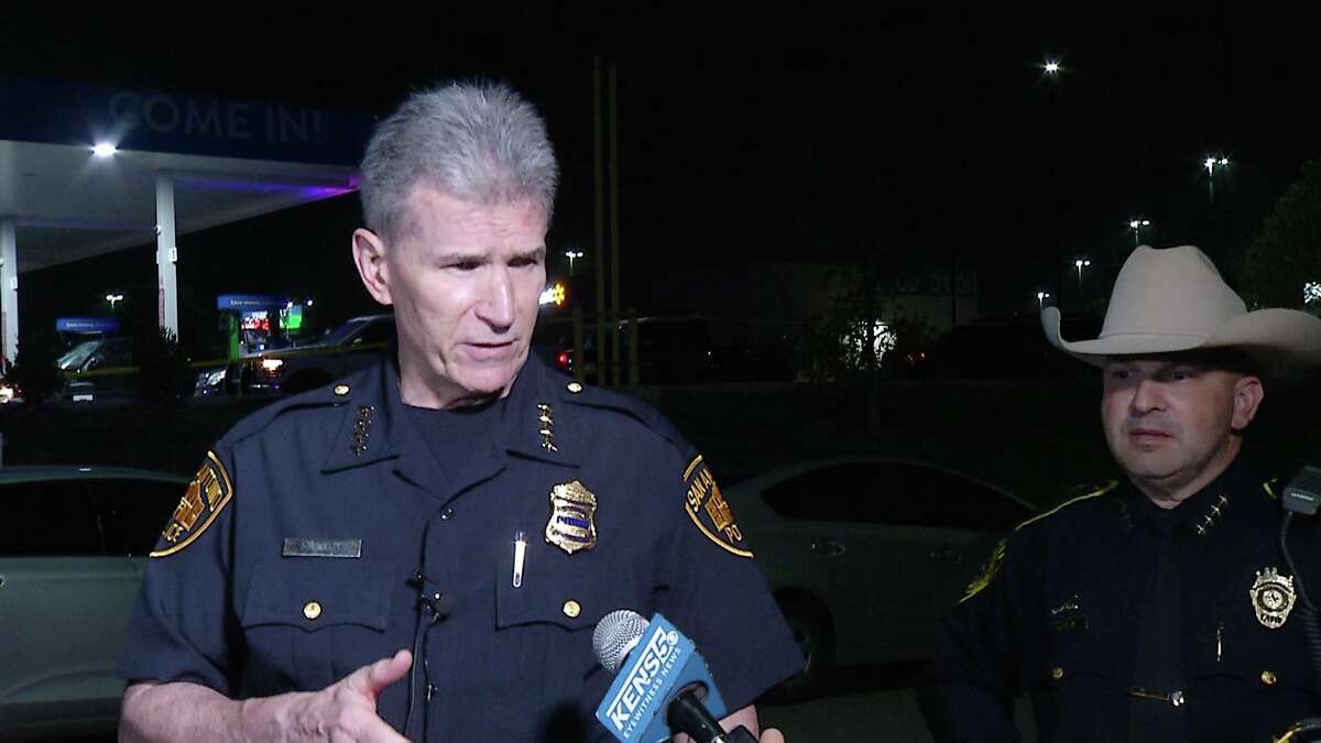Police chief William McManus addresses the media after a man was killed in an officer involved shooting.