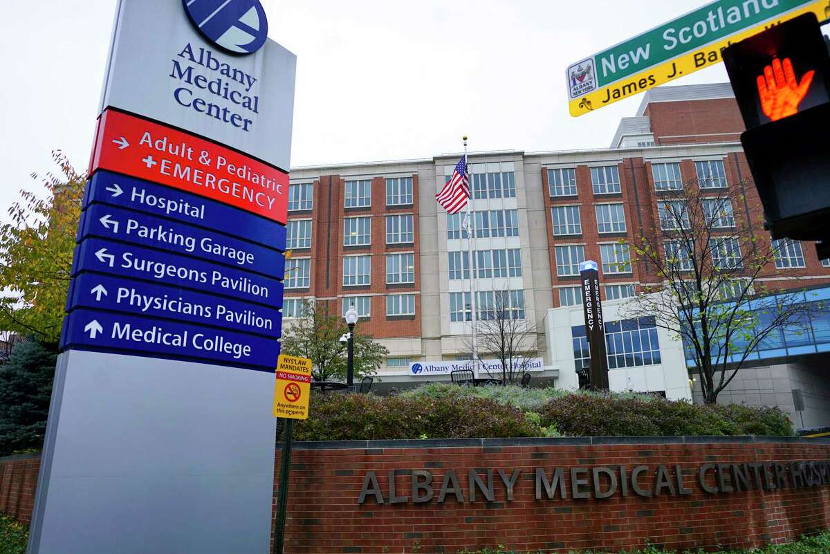 A view of Albany Medical Center on Thursday, Nov. 7, 2019, in Albany, N.Y. (Paul Buckowski/Times Union)