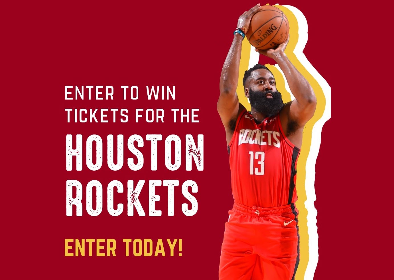 Subscribers Enter for a chance to win Houston Rockets tickets