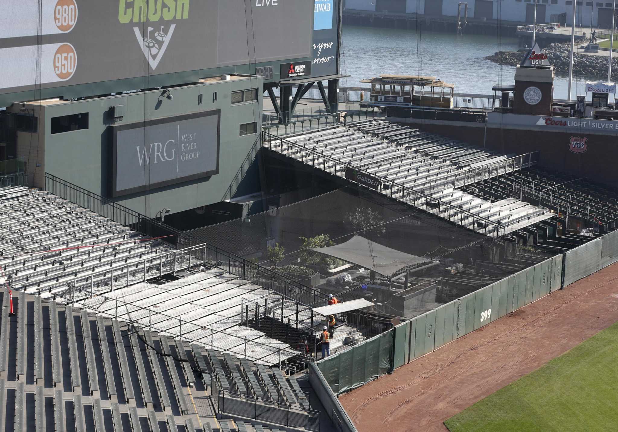 Giants begin construction of new bullpens How Oracle Park is changing