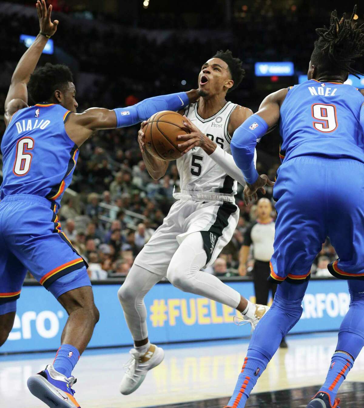 Dejounte Murray likely would have had his first career triple-double if not for a minutes restriction.
