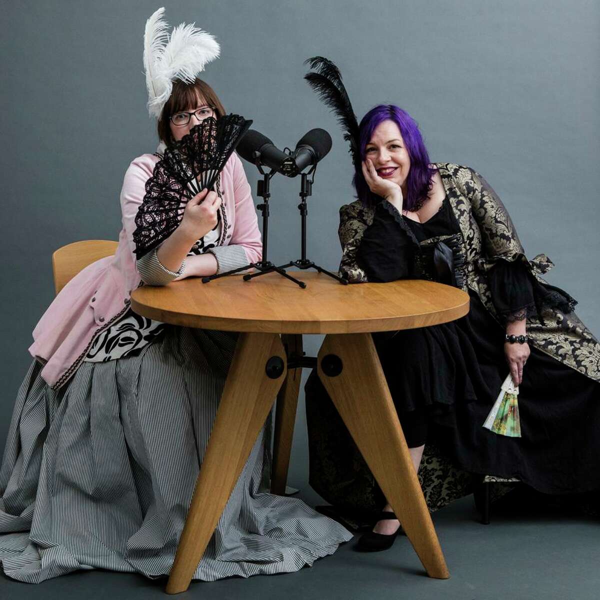 Tracy V. Wilson and Holly Frey of "Stuff You Missed in History Class" podcast
