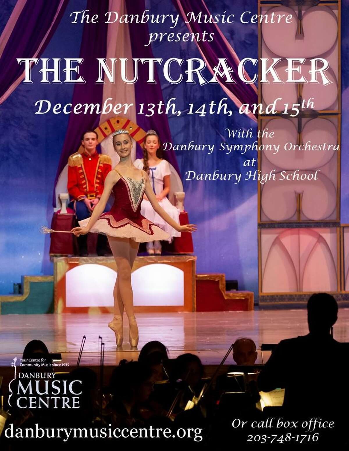 Danbury Music Centre’s 52nd production of “Nutcracker Ballet,” with three performances, is taking place December 13-15 in the Danbury High School auditorium.
