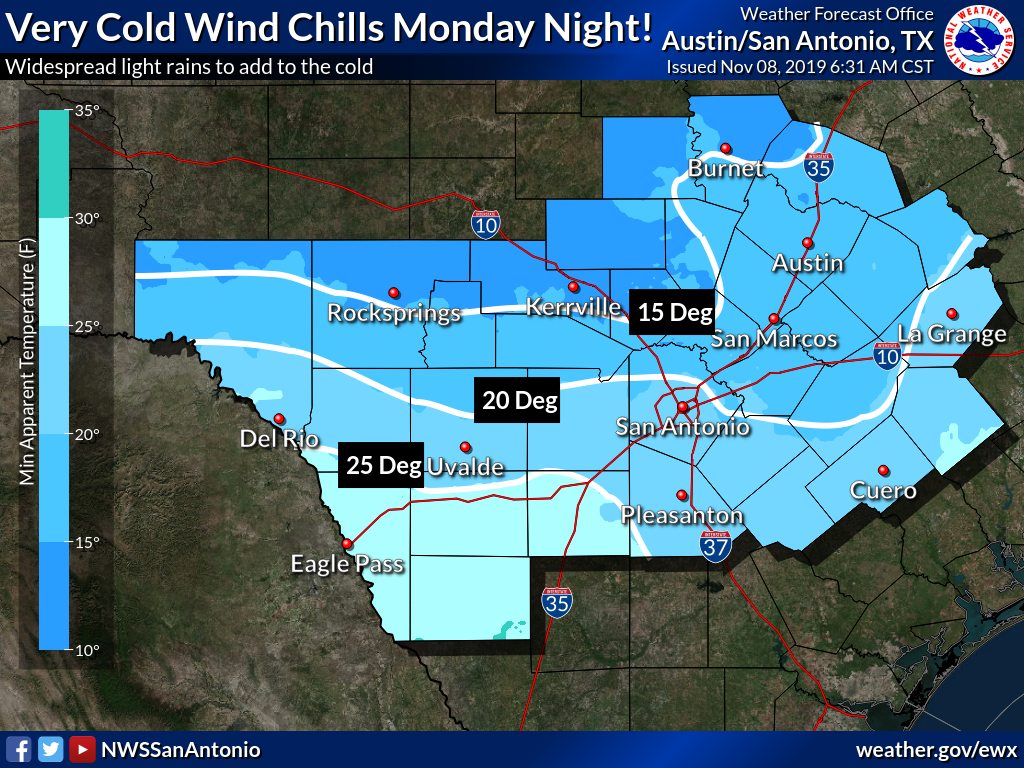 Chance of snow for San Antonio area early next week, NWS says - mySA