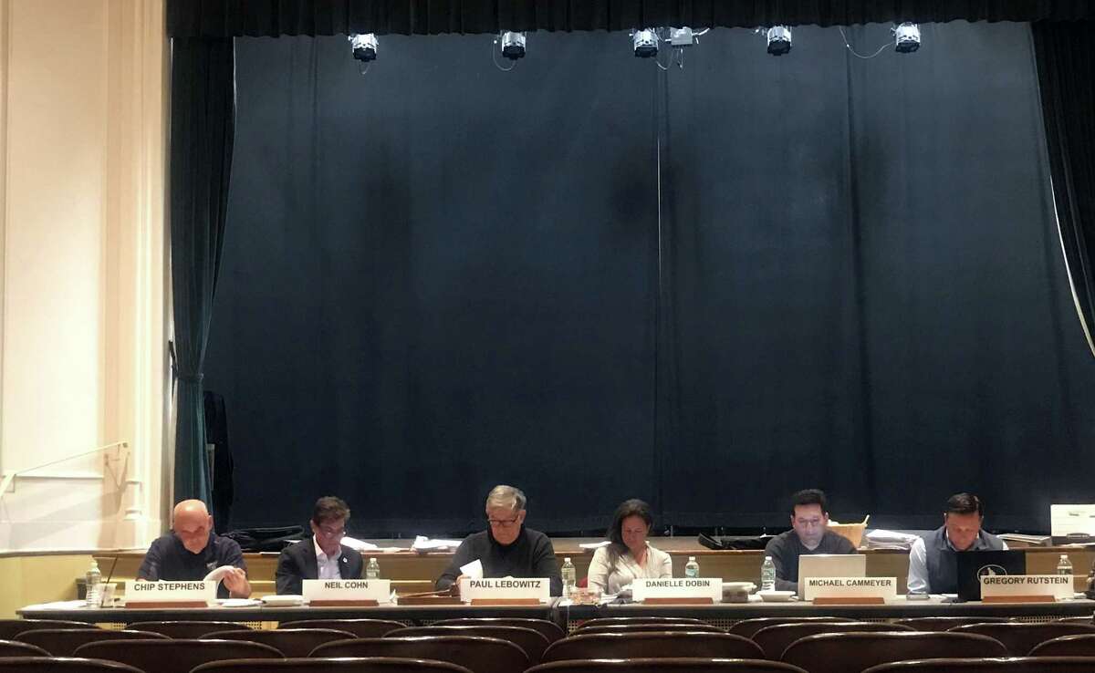 The Planning and Zoning Commission. Taken Nov. 7, 2019 in Westport, Conn.