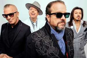 Singer Raul Malo (front) says the Mavericks have been working on songs for “En Español” since 2017.
