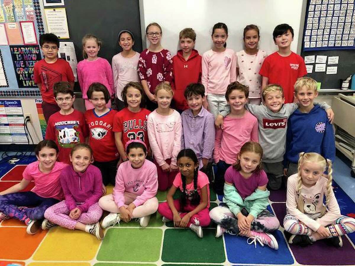 South School in New Canaan supports breast cancer awareness