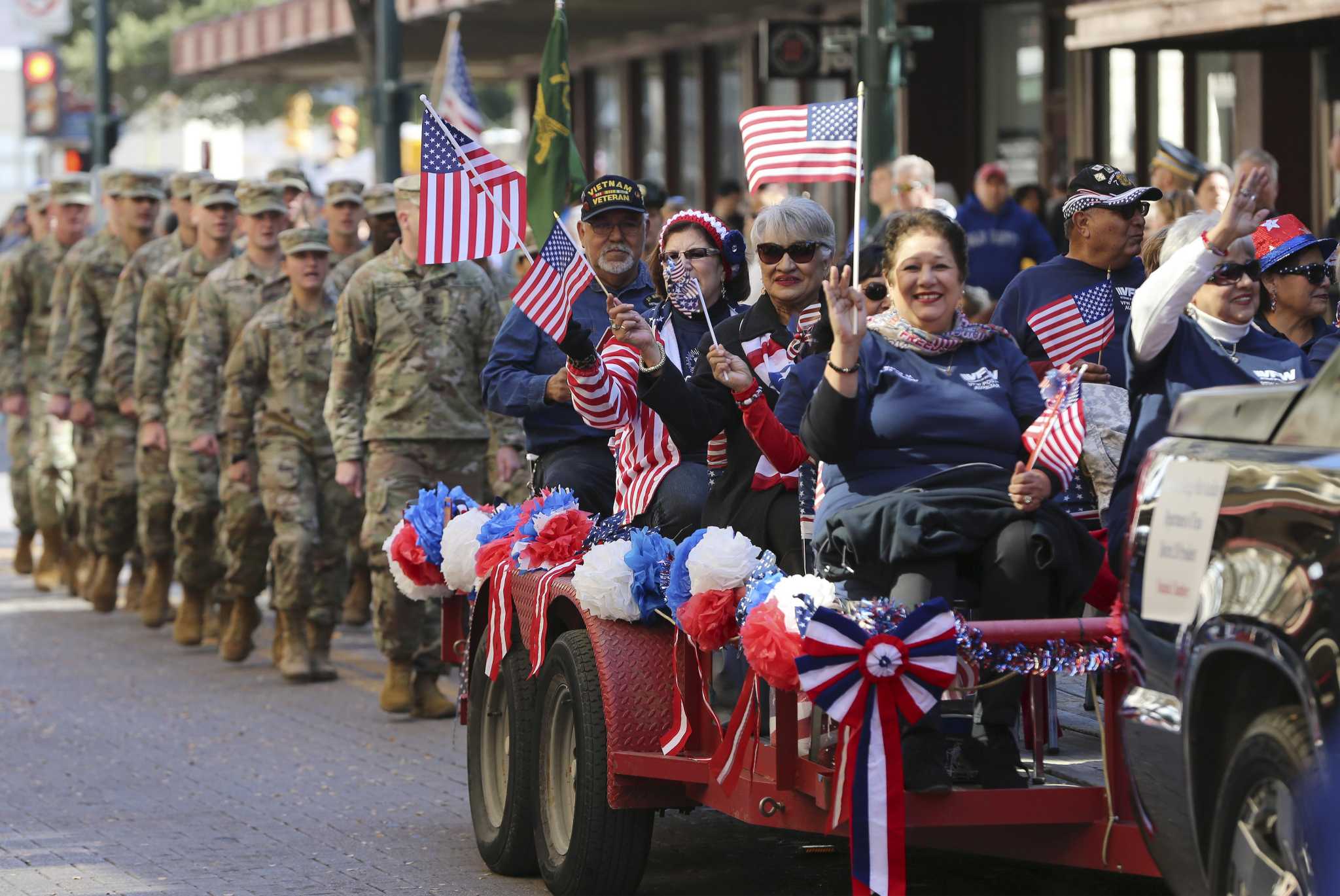 Here's what to know about San Antonio's Veteran's Day Parade